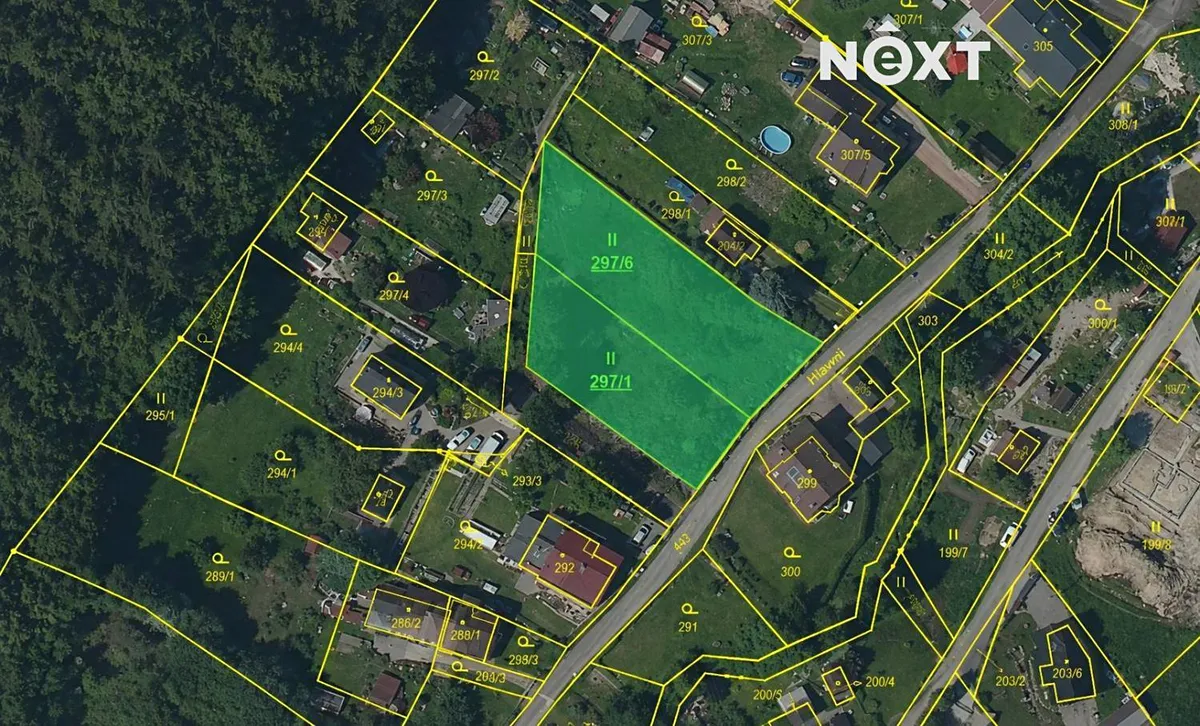 Prodej stavebního pozemku 1772 m²